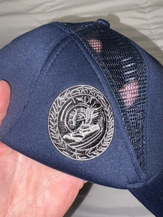 Reference | Navy Blue Gold Logo Born To Win Ouroboros Logo Neoprene - Picture 4 of 6